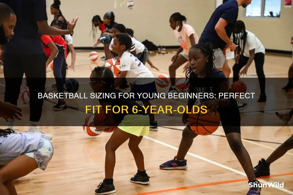 what size basketball for a 6 year old