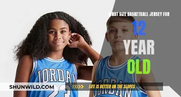 Basketball Jersey Sizing for Pre-Teen Players
