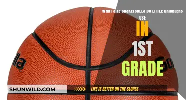 Basketballs for Little Dribblers: Size for 1st Graders