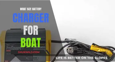 Choosing the Right Battery Charger Size for Your Boat