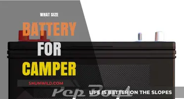 Choosing the Right Battery Size for Your Camper: A Comprehensive Guide