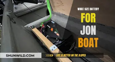 Choosing the Right Battery Size for Your Jon Boat