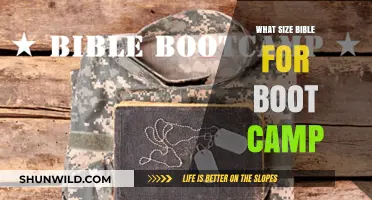 Choosing the Right Bible Size for Boot Camp: Practical Tips
