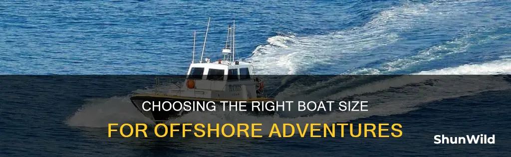 what size boat to go 20 miles off shore