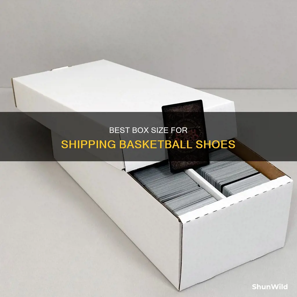 what size box to ship basketball shoes