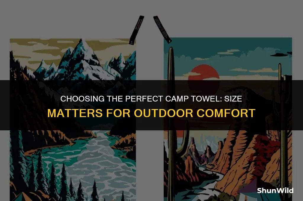 what size camp towel