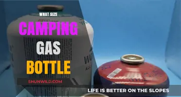 Choosing the Right Camping Gas Bottle Size for Your Outdoor Adventures