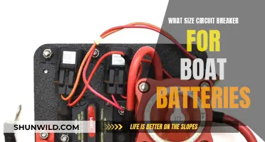 Choosing the Right Circuit Breaker Size for Boat Batteries