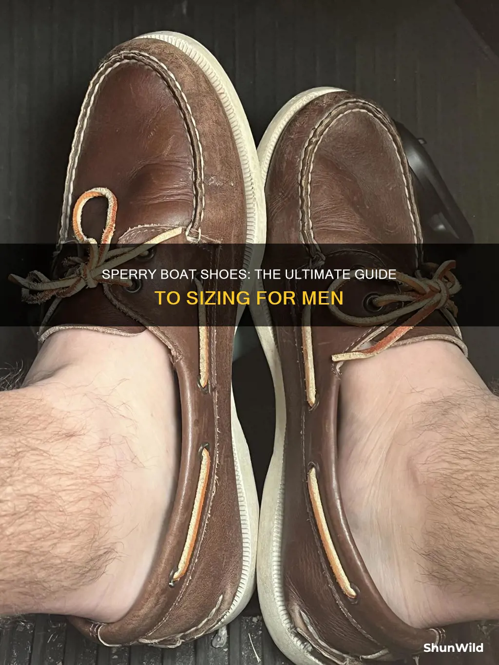 what size do mens sperrys boat go to