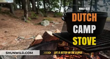 Choosing the Perfect Dutch Camp Stove: A Comprehensive Size Guide