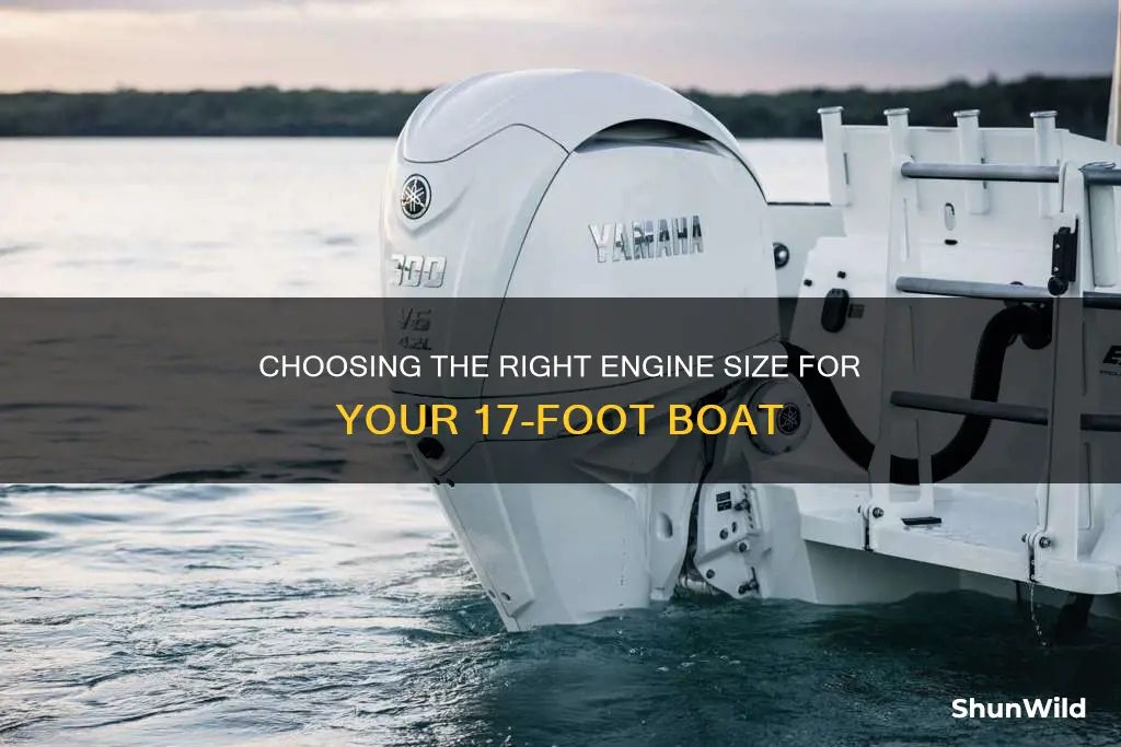 what size engine for a 17 foot boat