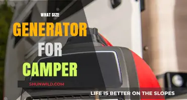 Choosing the Right Generator Size for Your Camper Van Adventure