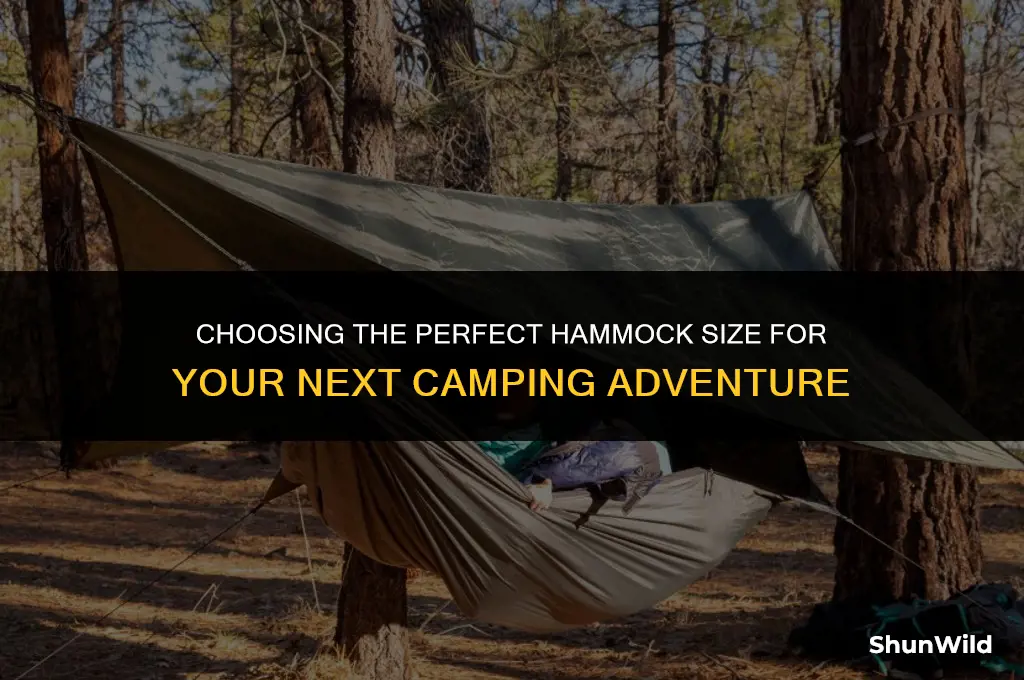 what size hammock for camping