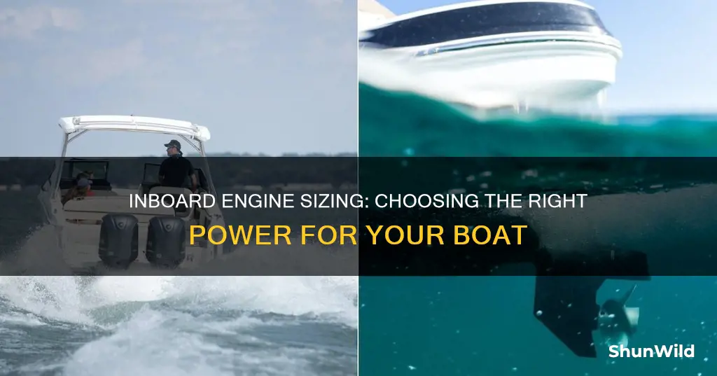 what size inboard engine for my boat