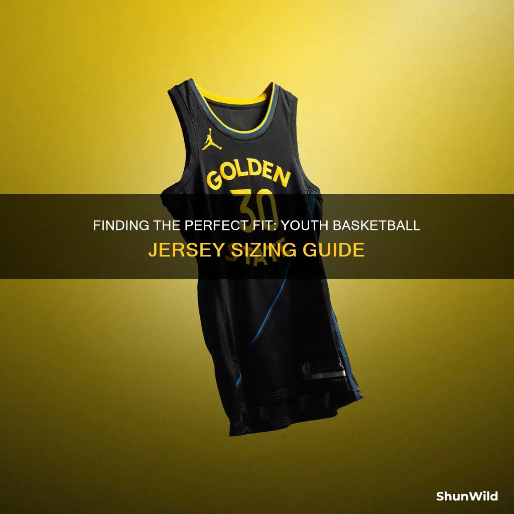 what size is an 8 year old youths basketball jersey