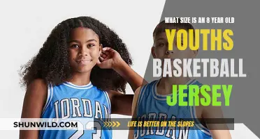 Basketball Jersey Sizing for Youths: 8-Year-Olds