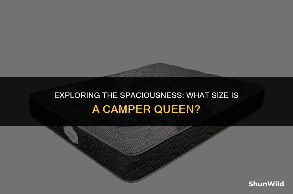 what size is camper queen