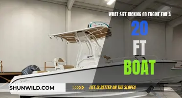 Kicking Engine Size for a 20-Foot Boat: How Big?