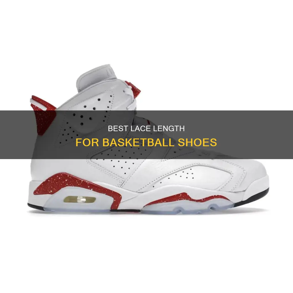 what size laces do i need for basketball shoes