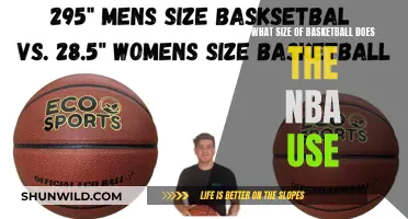 The Official NBA Basketball: Size, Weight, and History