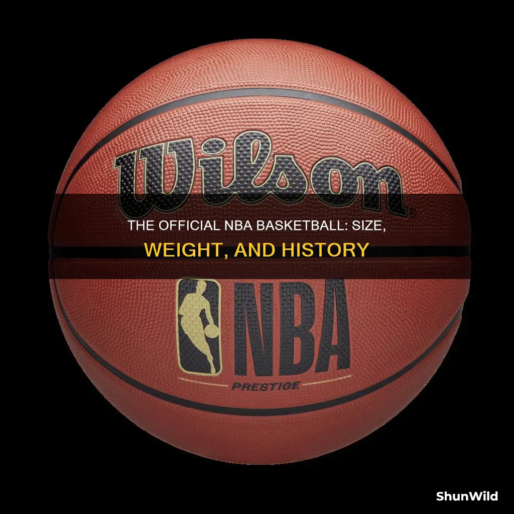 what size of basketball does the nba use