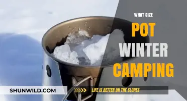 Choosing the Perfect Pot Size for Winter Camping Adventures