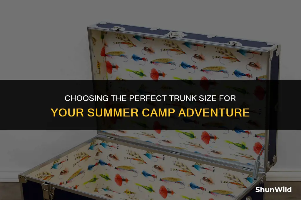 what size trunk for camp