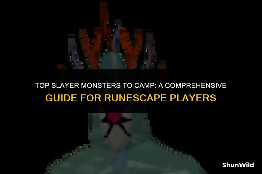 what slayer monsters to camp