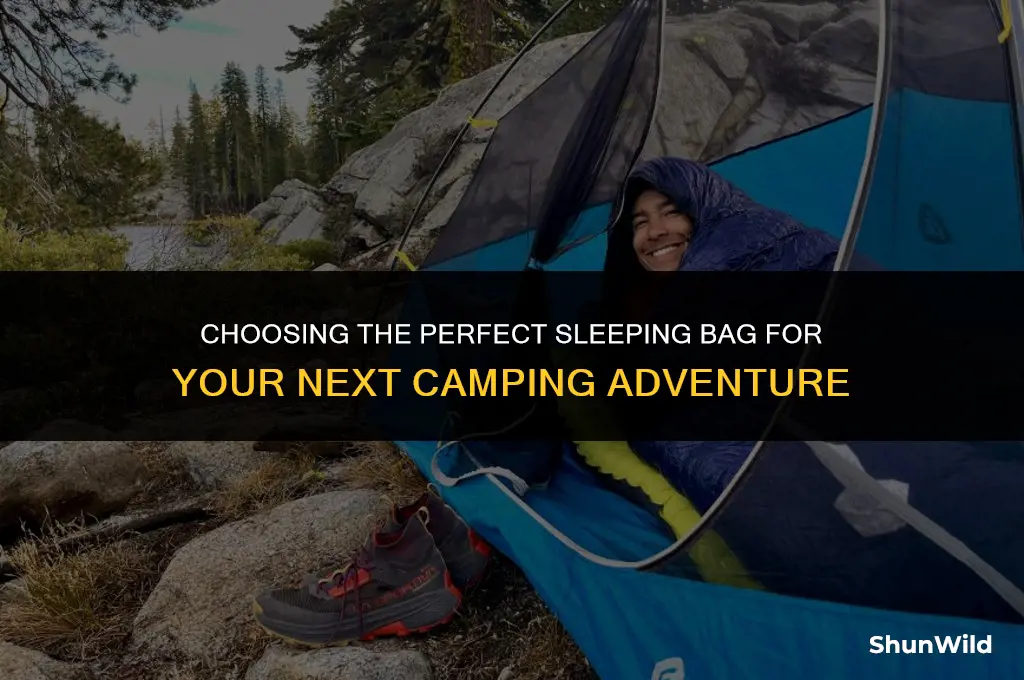 what sleeping bag for camping