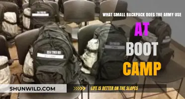 Army Boot Camp Essentials: The Small Backpack Every Recruit Carries