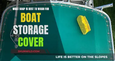 Best Soaps to Wash Your Boat Storage Cover