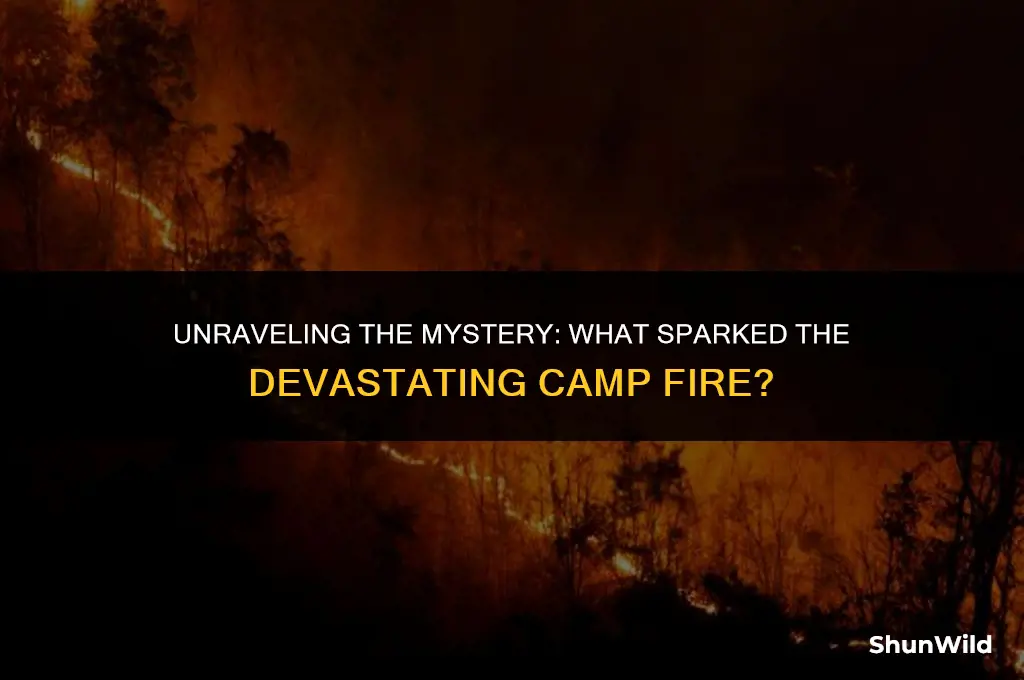 what sparked the camp fire