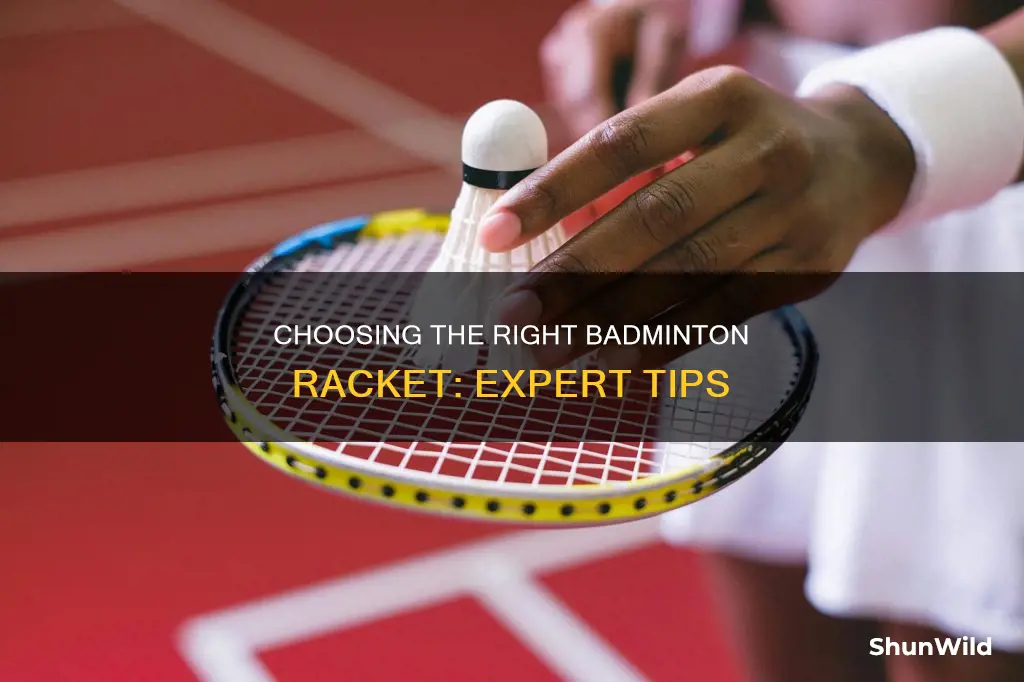 what special instructions you can give to badminton racket seller