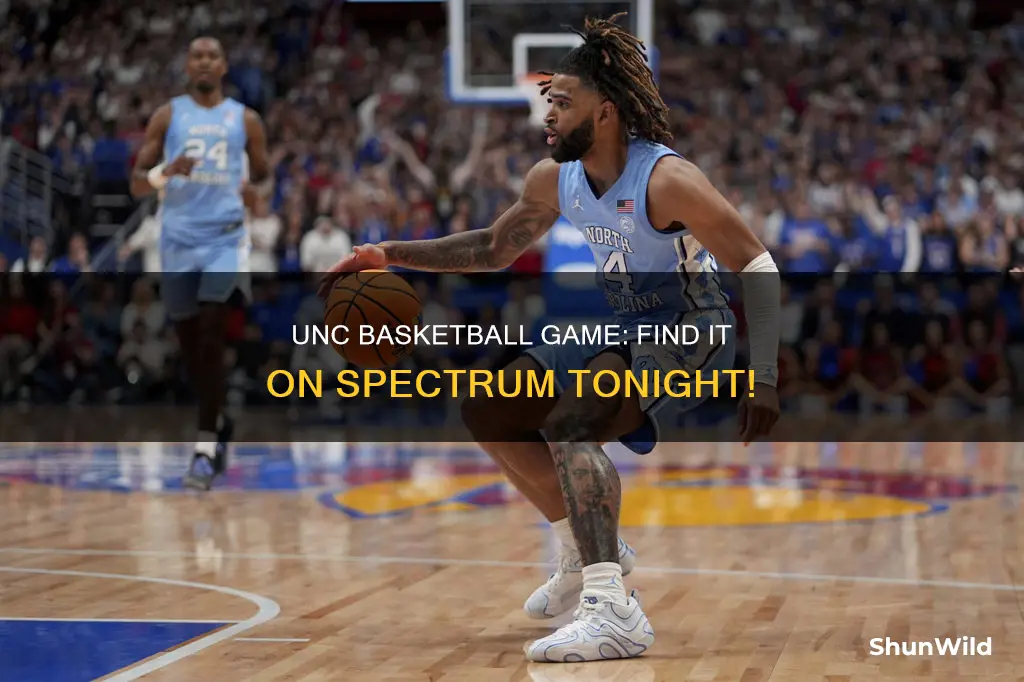 what spectrum channel is unc basketball on tonight