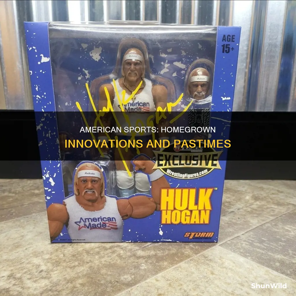 what sports were invented in america