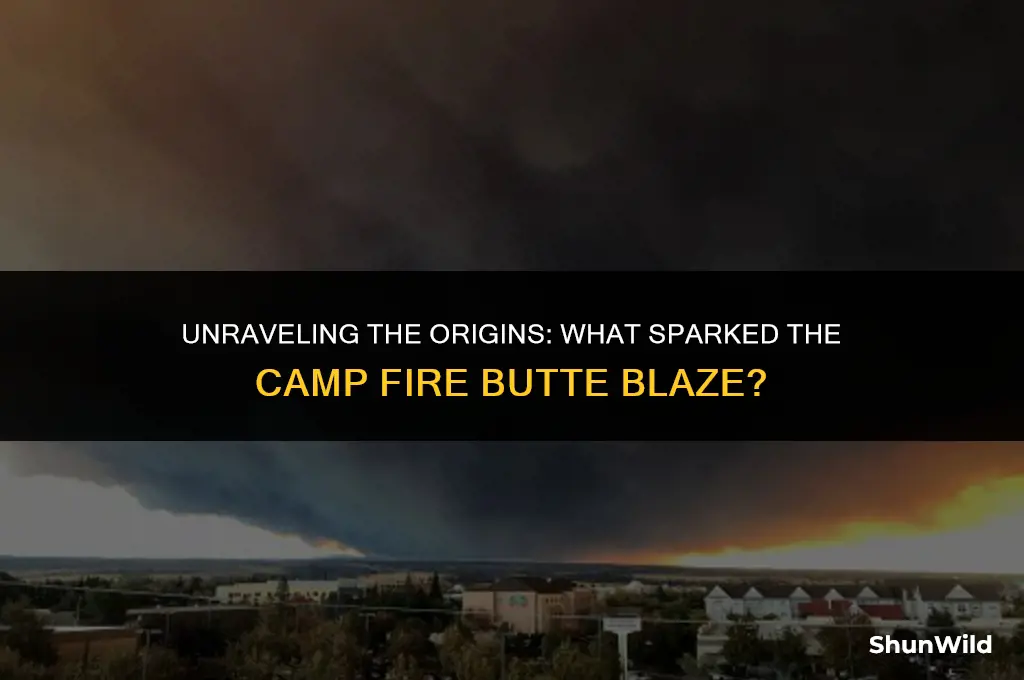 what started camp fire butte