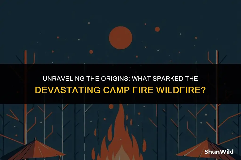 what started camp fire wildfire
