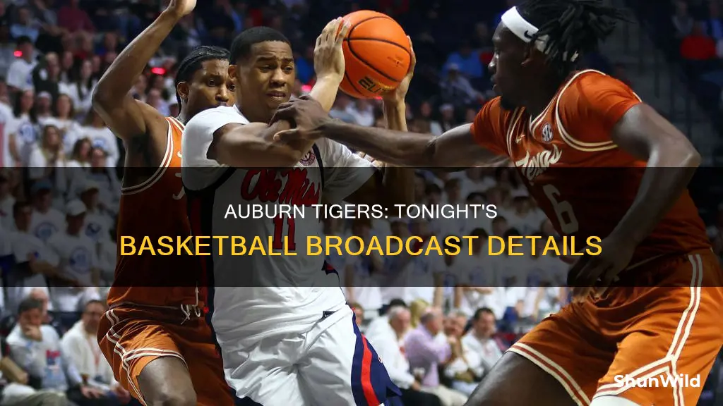 what station is auburn basketball on tonight