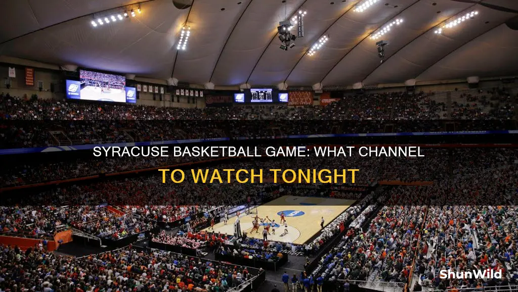 what station is syracuse basketball on tonight