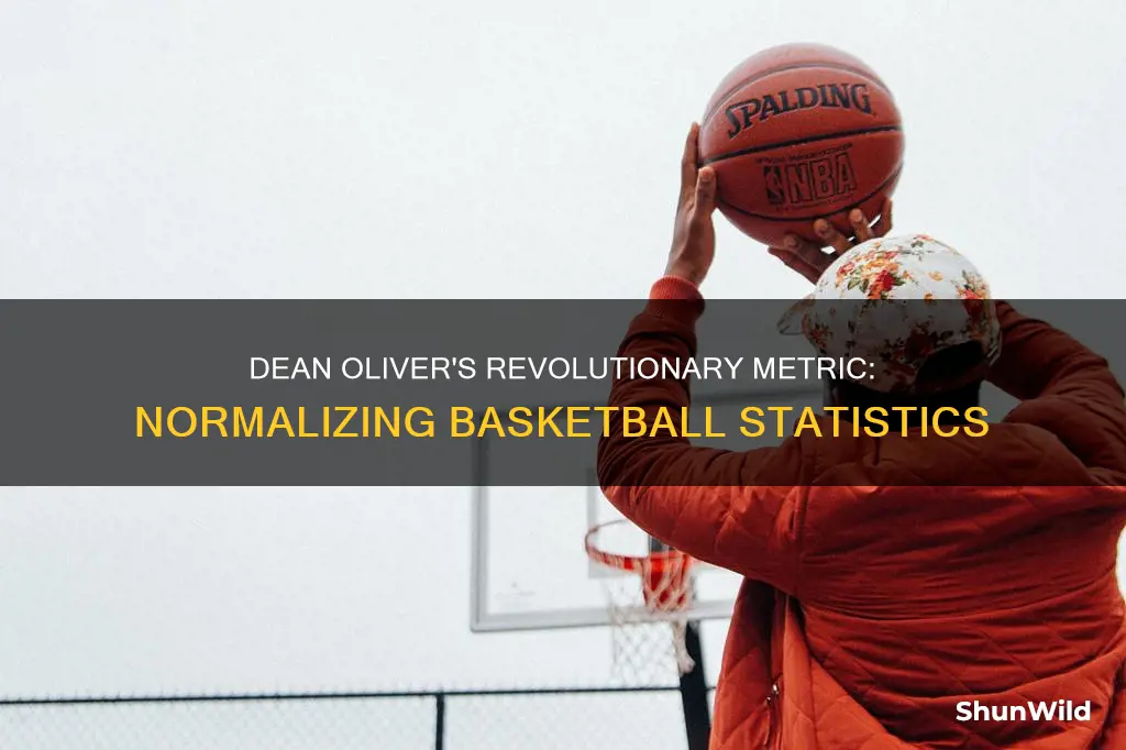 what statistic did dean oliver use to normalize basketball statistics