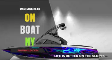 Boat Stickers: New York Edition: Exploring Customization Options