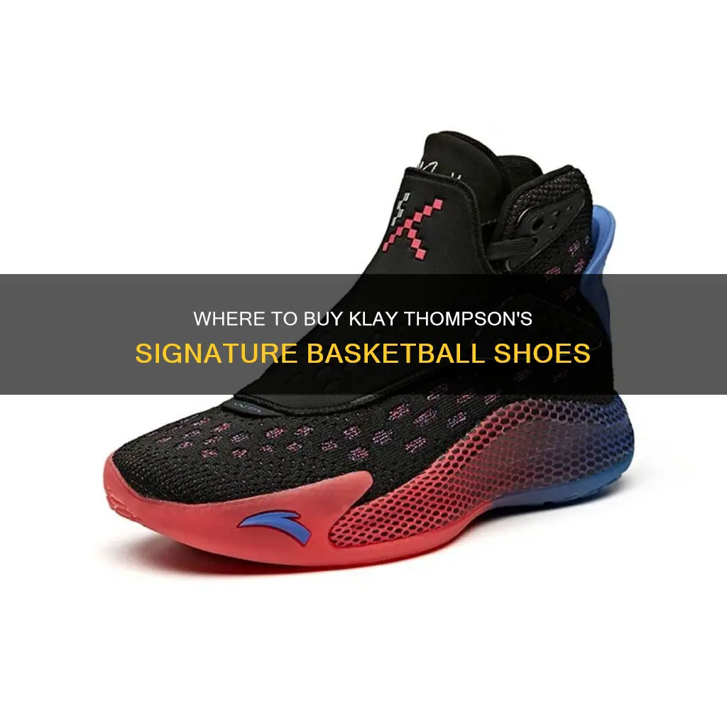 what stores sell klay thompson basketball shoes