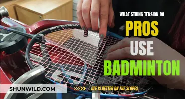 Badminton Pros' String Tension: Secrets Revealed