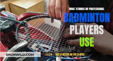 Badminton Pros: Their Strings and Why