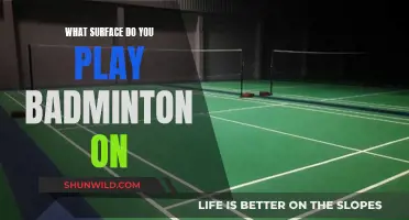 Badminton Courts: Playing Surface Explained