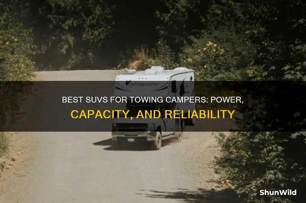 what suv can pull a camper