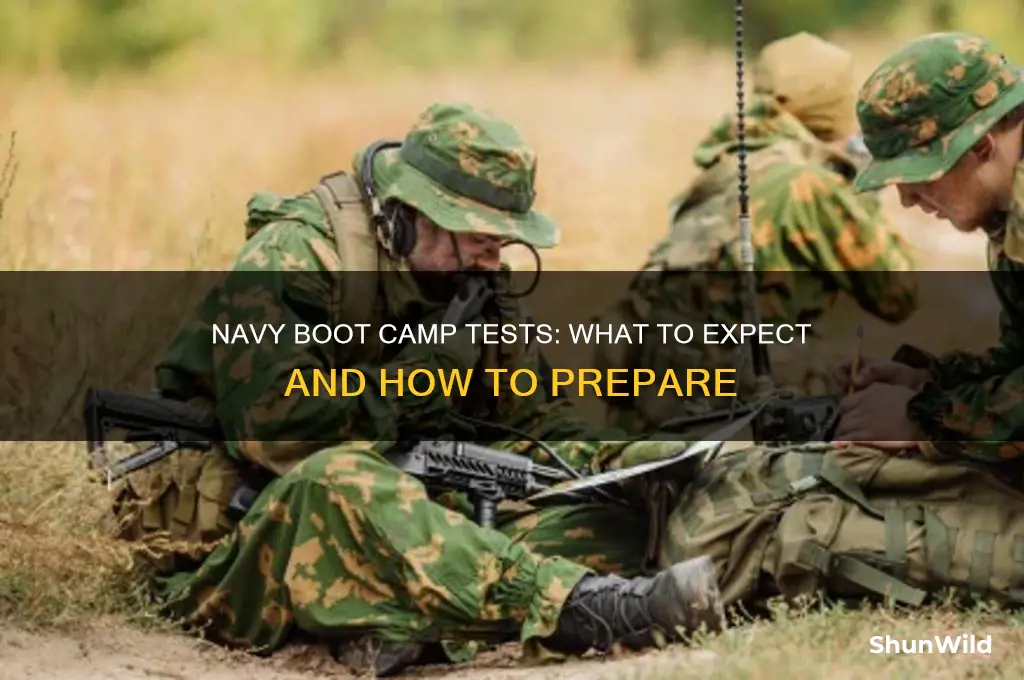 what test do you take in navy boot camp