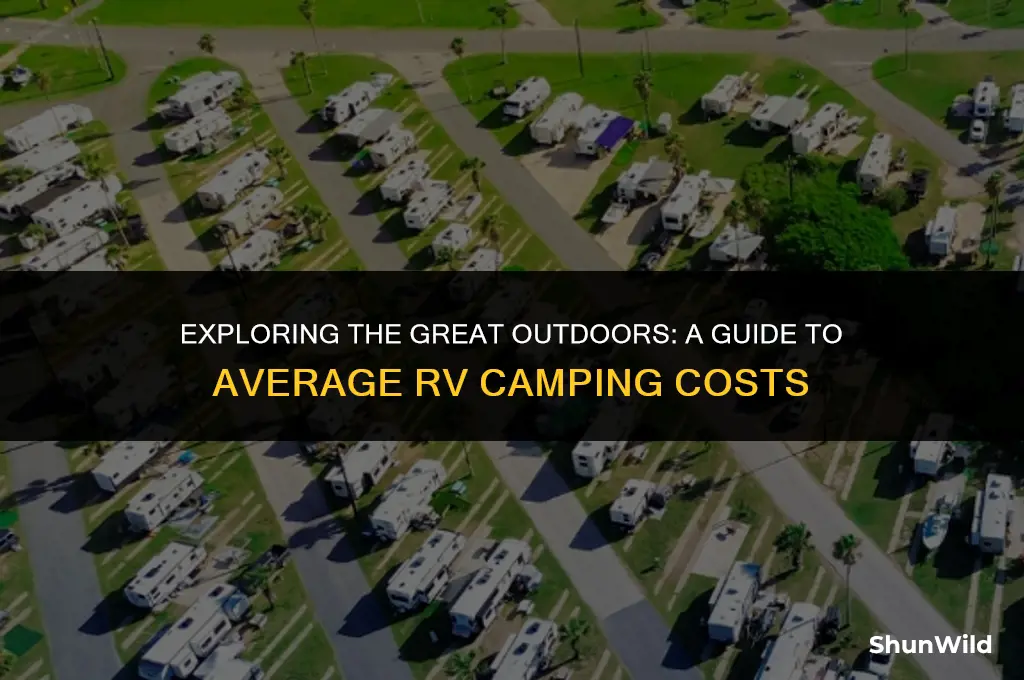 what the average rv camping
