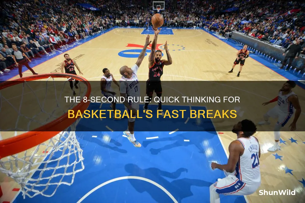 what the point of the 8 second rule in basketball