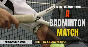 Strategies to Initiate a Badminton Match: A Guide
